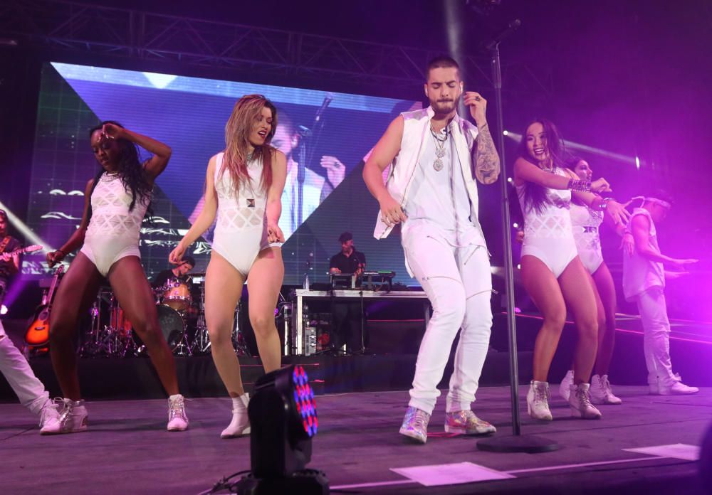 Concierto de Maluma en Málaga