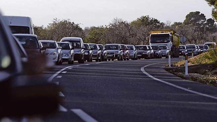 La carretera es uno de los puntos negros de la red viaria mallorquina.