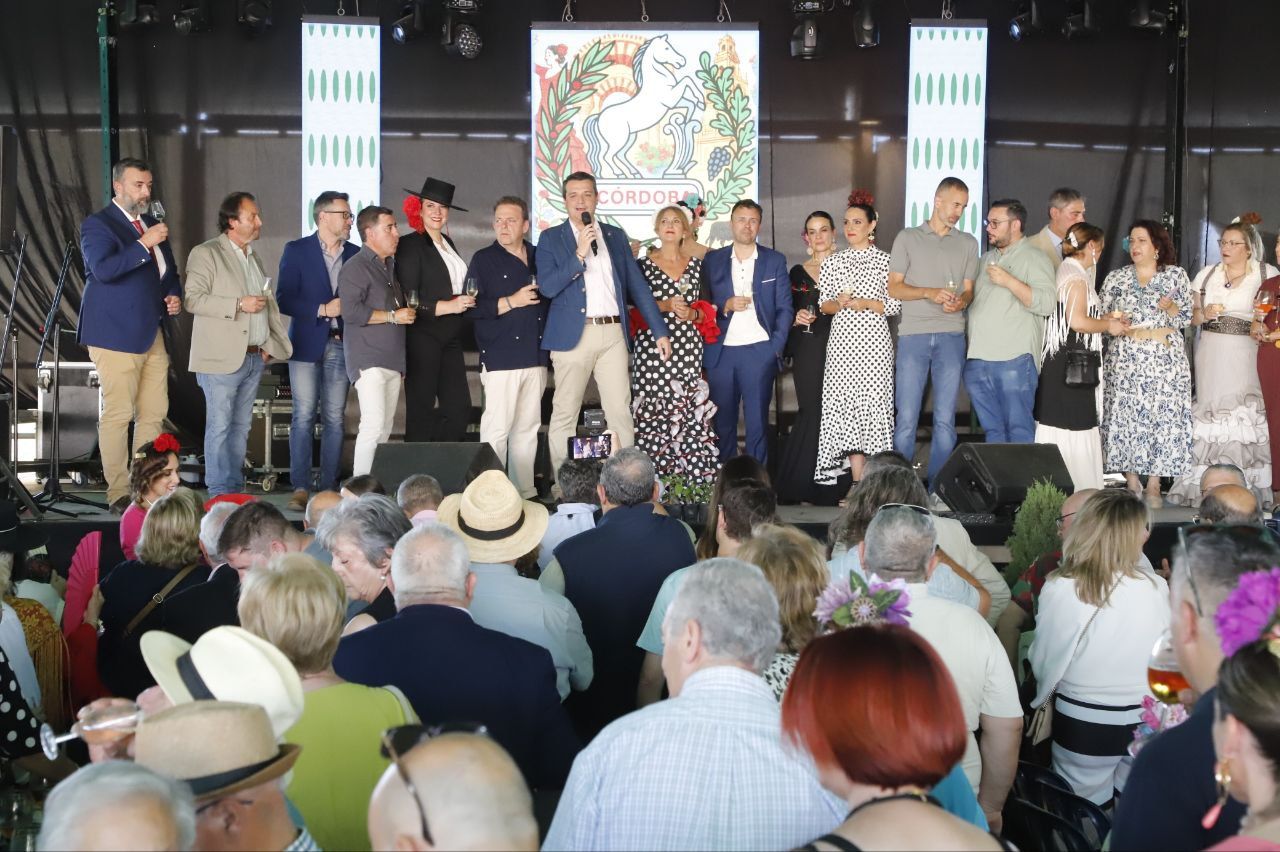 La recepción de la Federación de Peñas, en imágenes