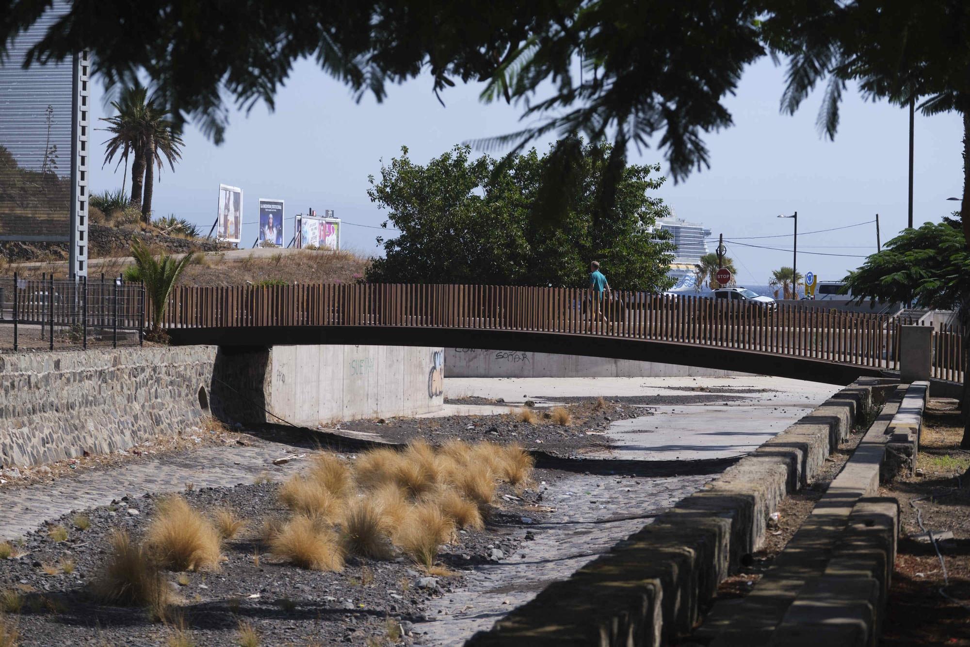 Obras en el puente de San Andrés