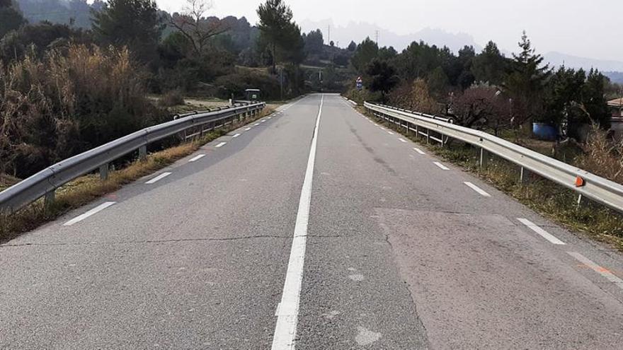 Tram on s&#039;actuarà de la carretera BV-1229