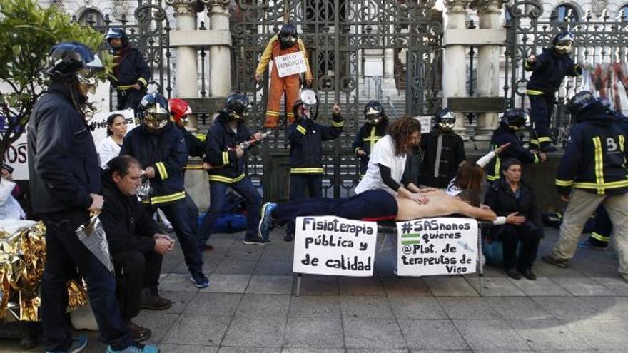 Mannequin challenge de Bomberos y Fisios de Asturias