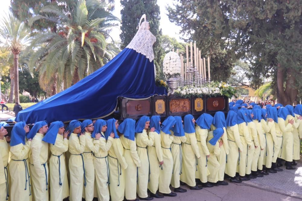 Procesión en el Colegio de Gamarra.