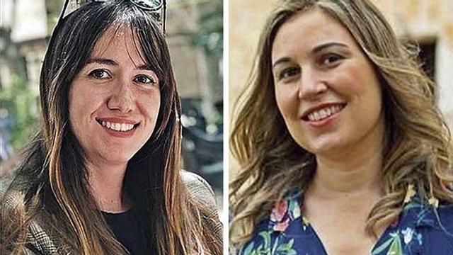 Izq. Marisa Lucas se pasa de Podemos a Errejón. Dcha. Pepi González, la candidata que renuncia.
