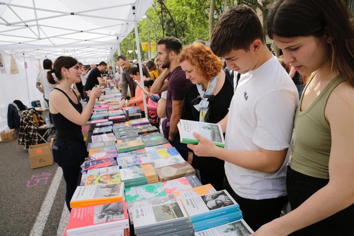 Sant Jordi de récord en Barcelona