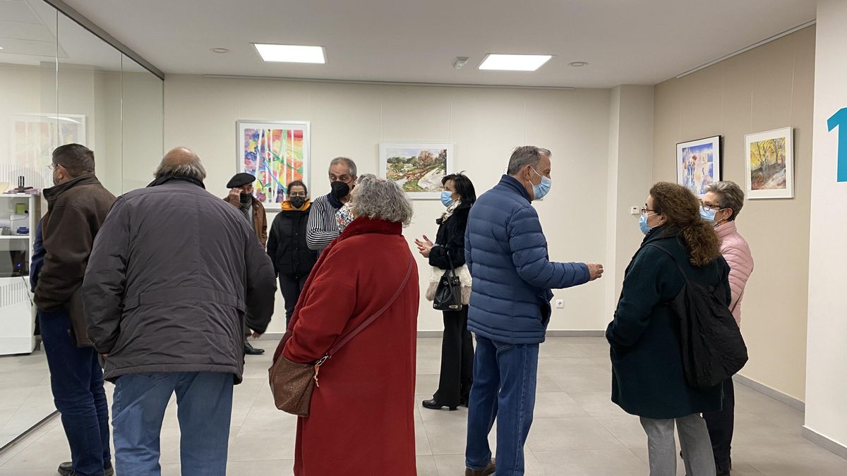 Público en la inauguración de la muestra