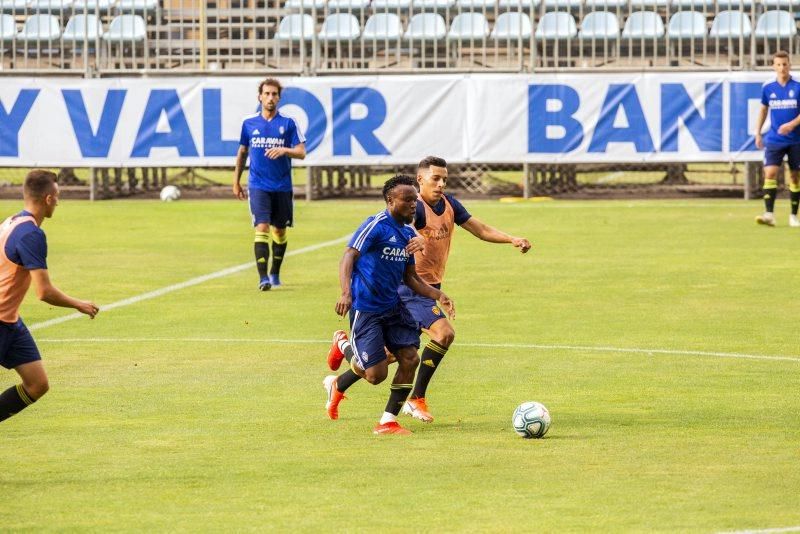 Partido de entrenamiento Zaragoza-Deportivo Aragón