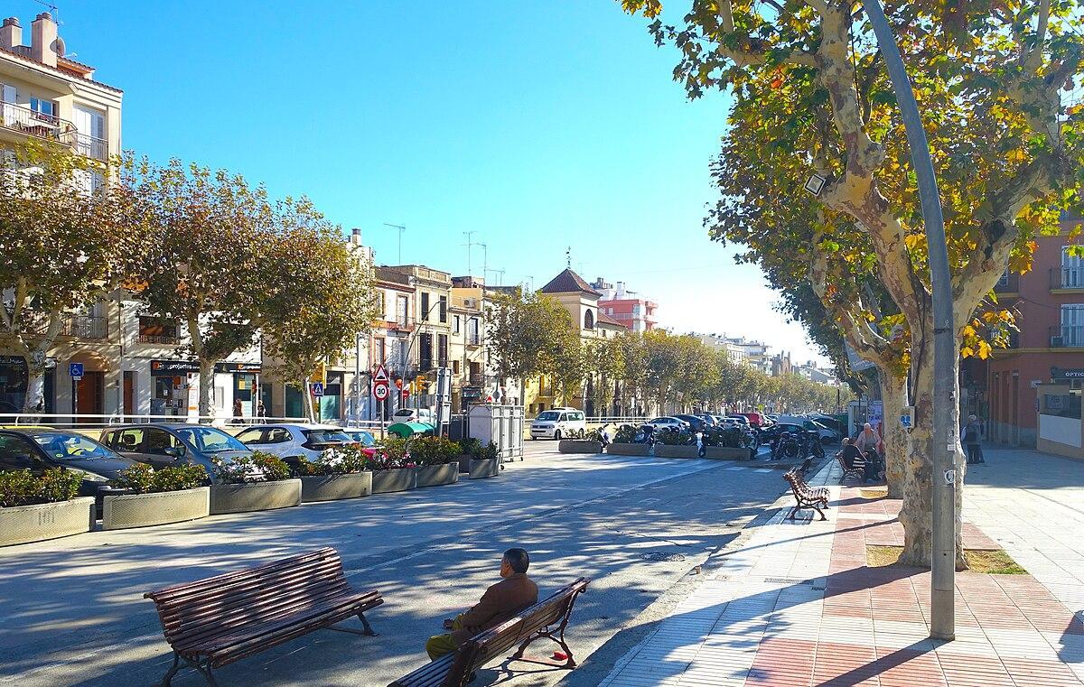 Riera de Arenys de Mar (El Maresme, Barcelona)