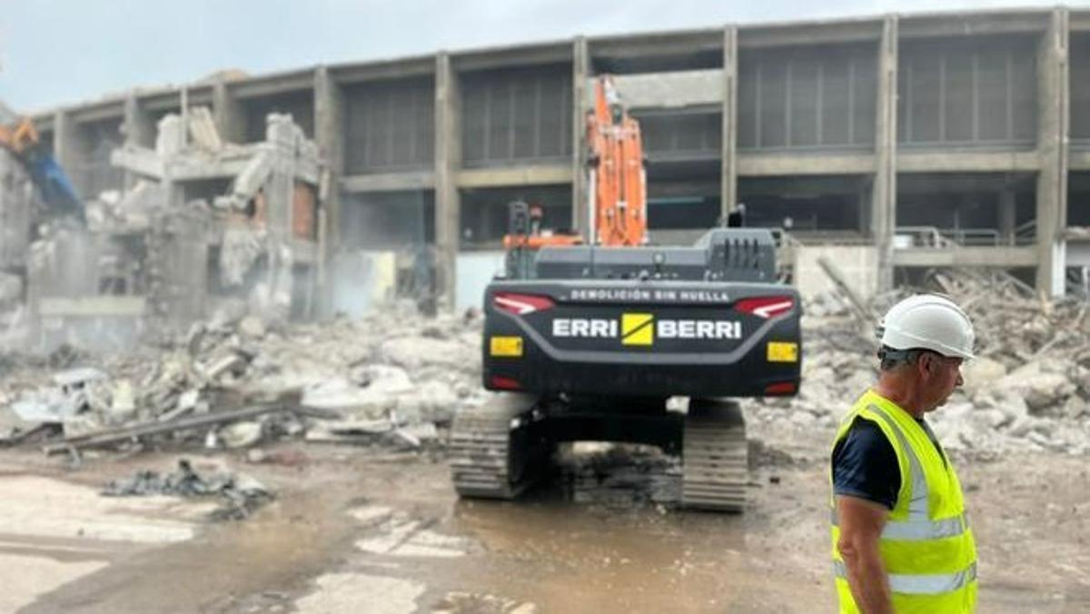 Una imagen de las obras del Camp Nou.