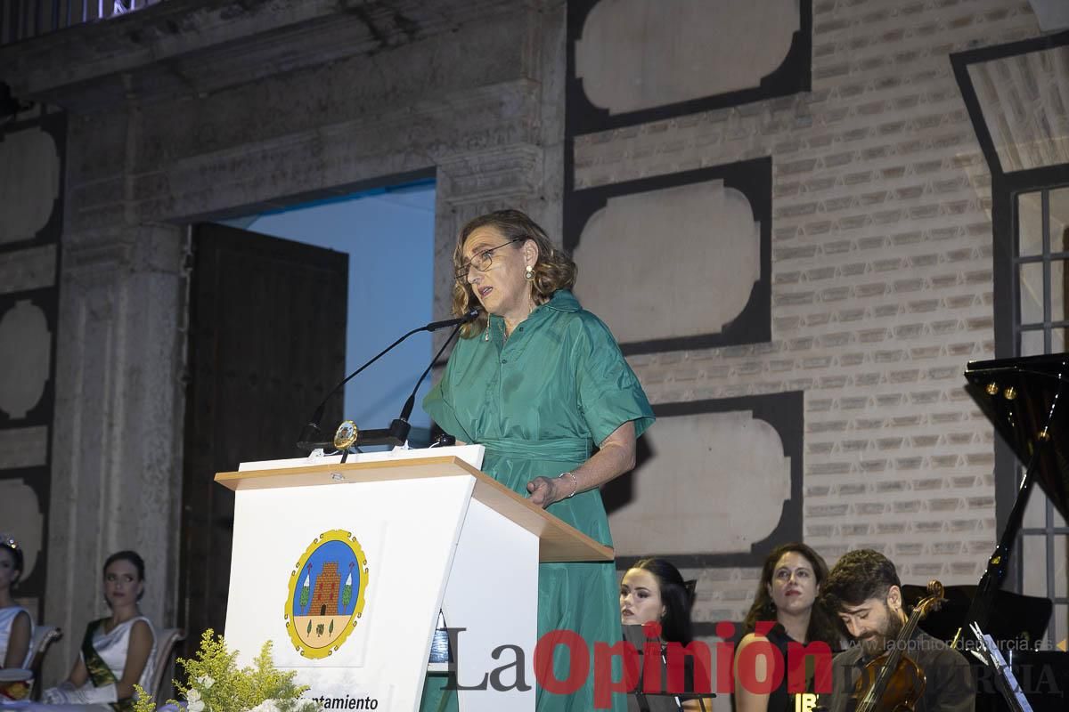 Así se ha vivido el pregón y la coronación de la reina de las Fiestas de Cehegín