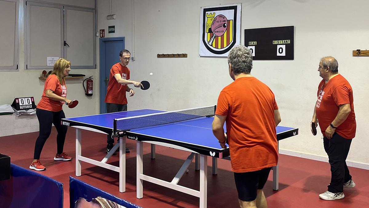 Ping pong contra el párkinson en Torelló (archivo)
