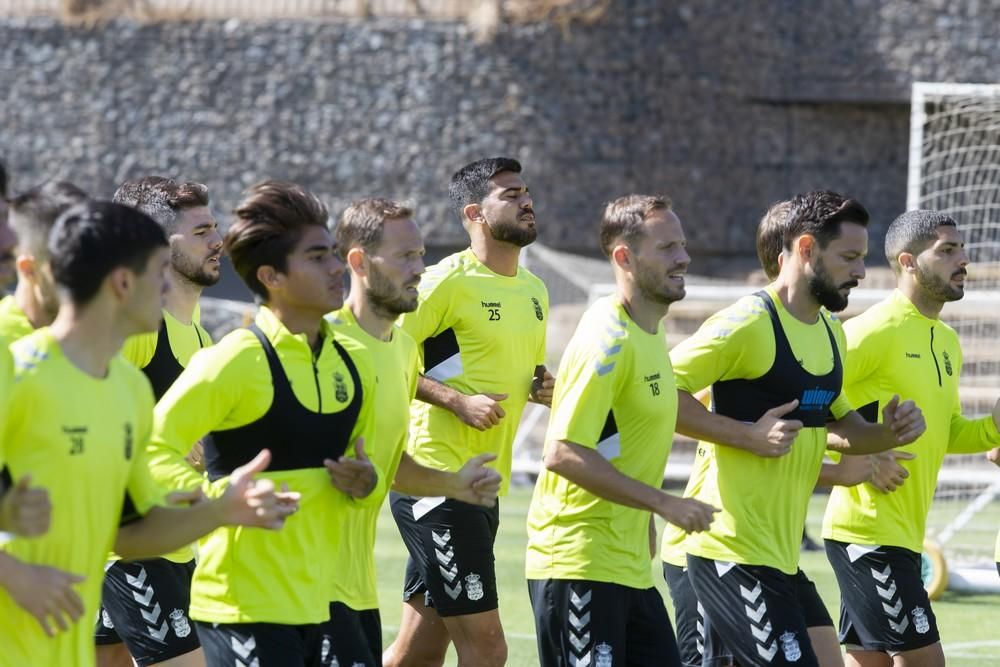 Entrenamiento de la UD Las Palmas