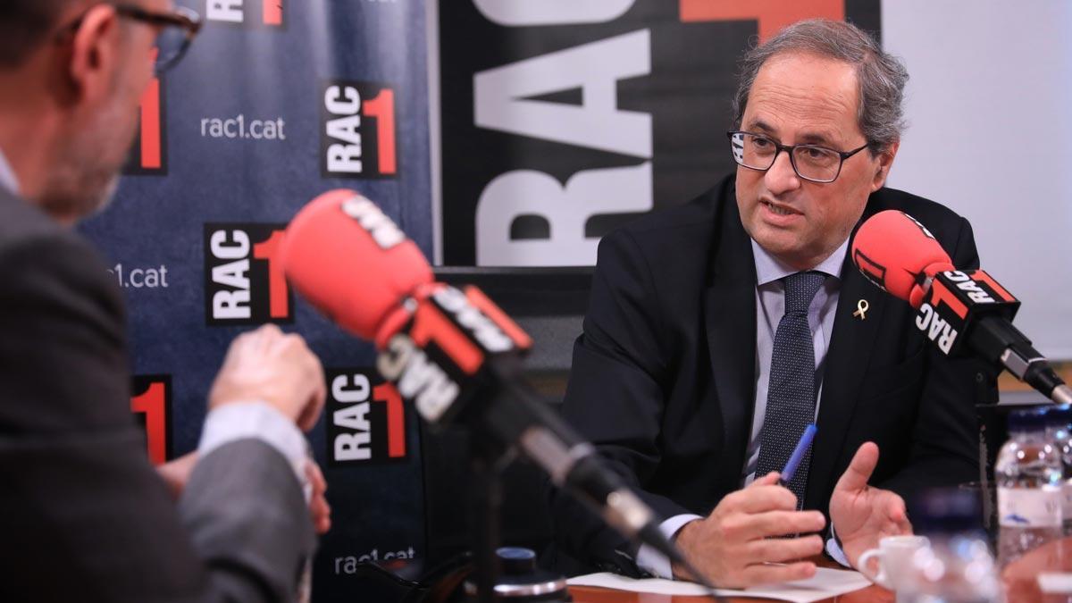 Torra descarta adelantar las elecciones y ser candidato