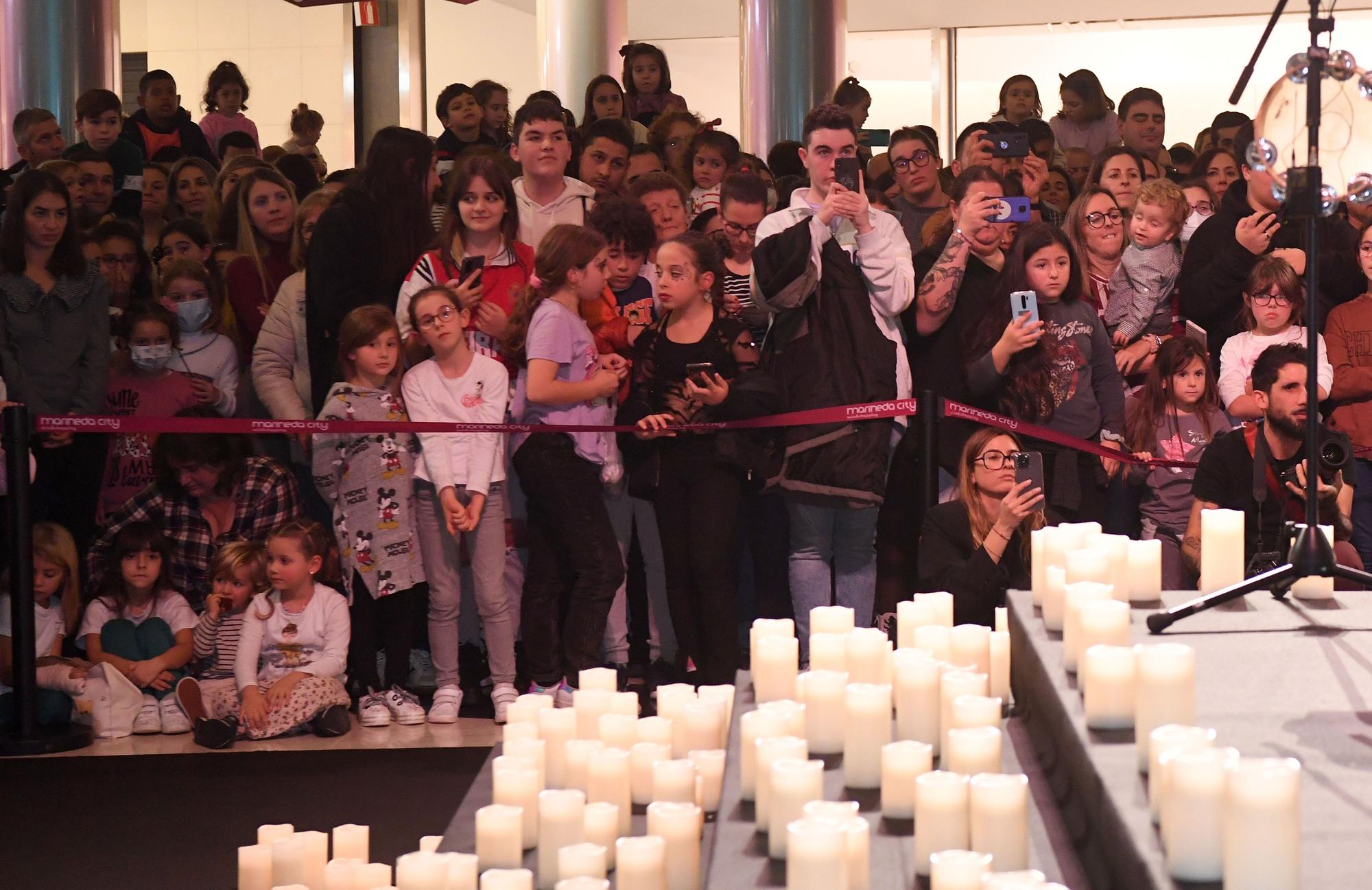 Las Tanxugueiras inauguran la Navidad en Marineda City