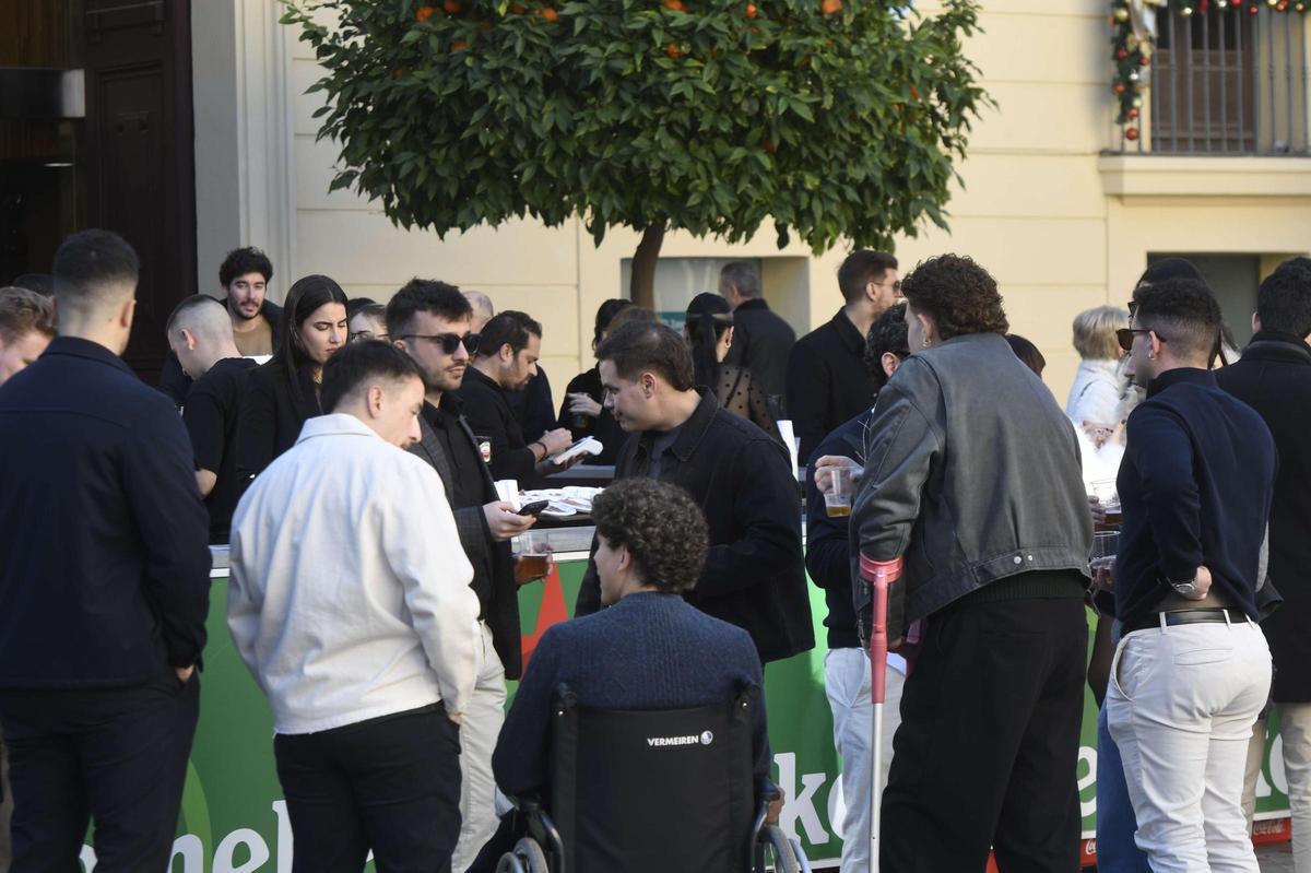 Así ha sido el tardeo de Nochevieja en Murcia