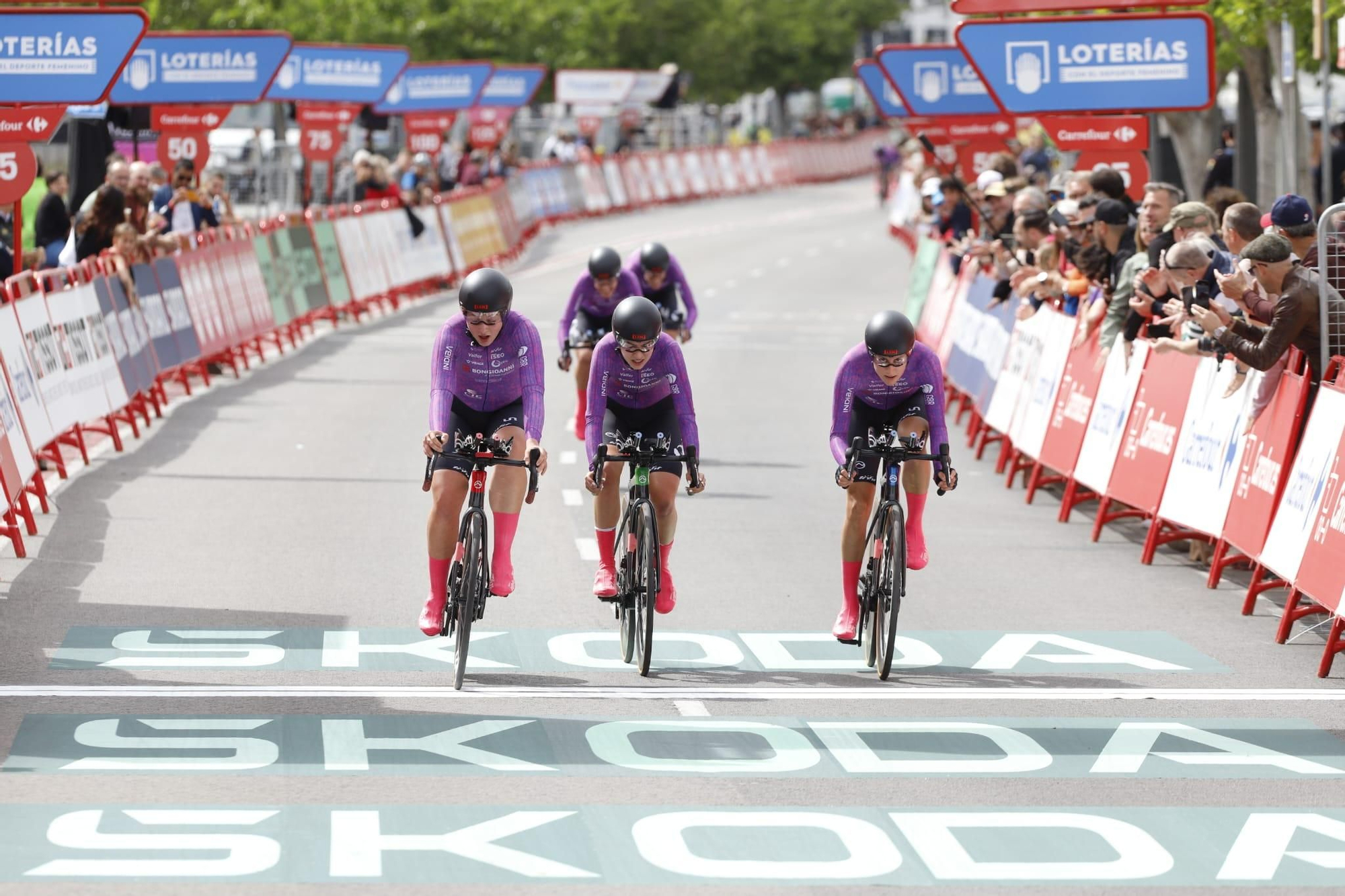 Primera etapa de La Vuelta a España Femenina en València