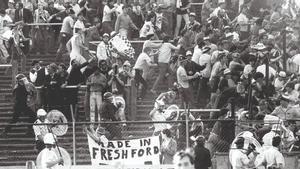 El desastre de Heysel, en la final de la Copa de Europa de 1985, supuso un punto de inflexión en la actitud frente al hooliganismo