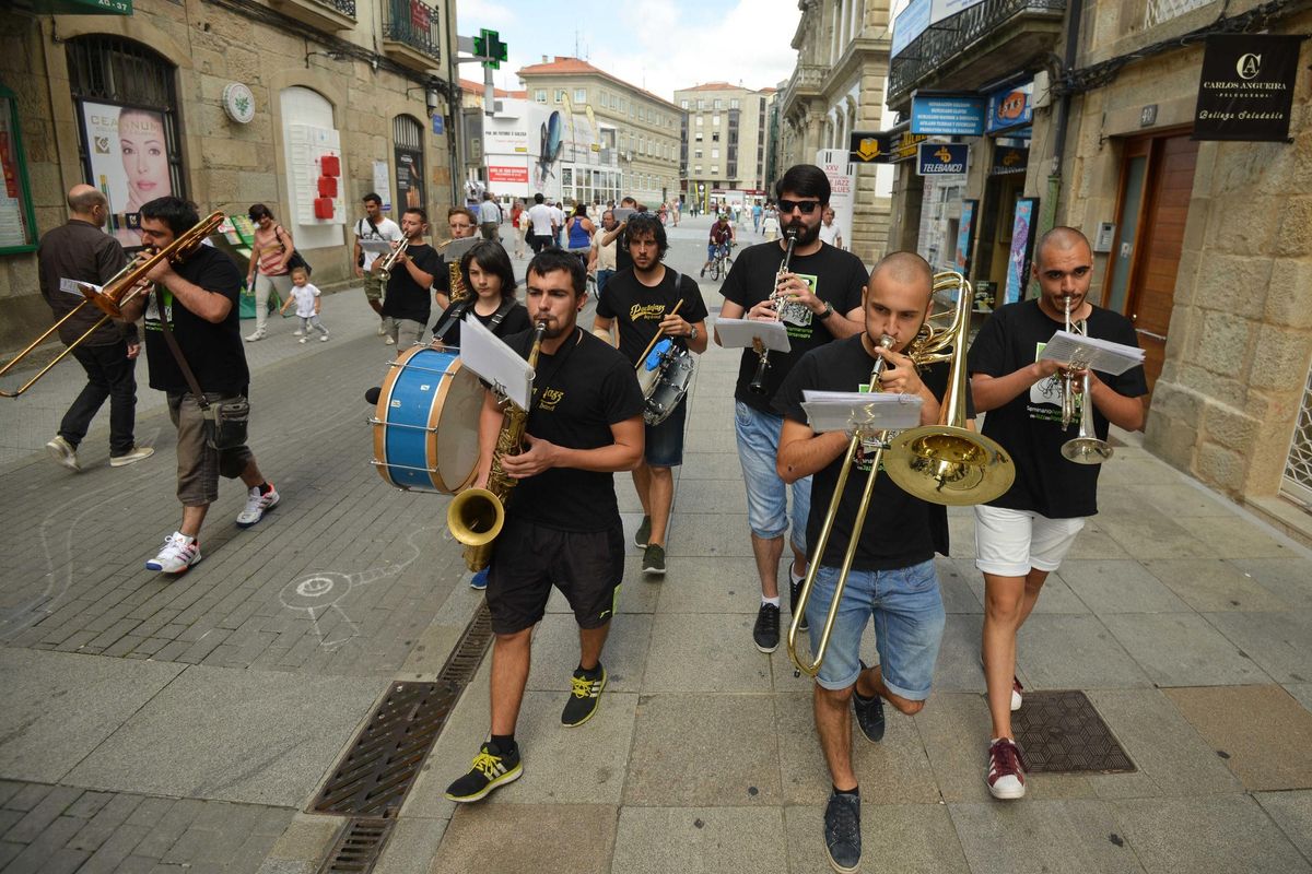 Con el festival también vuelve la banda de calle que realizará paseos musicales a diario.