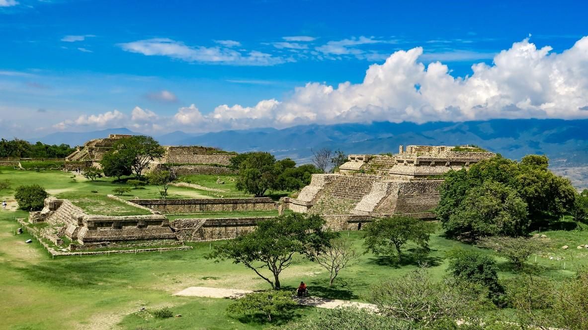 El Monte Albán en Oaxaca