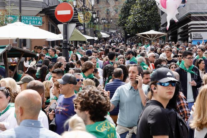 La gran fiesta de la sidra en Oviedo