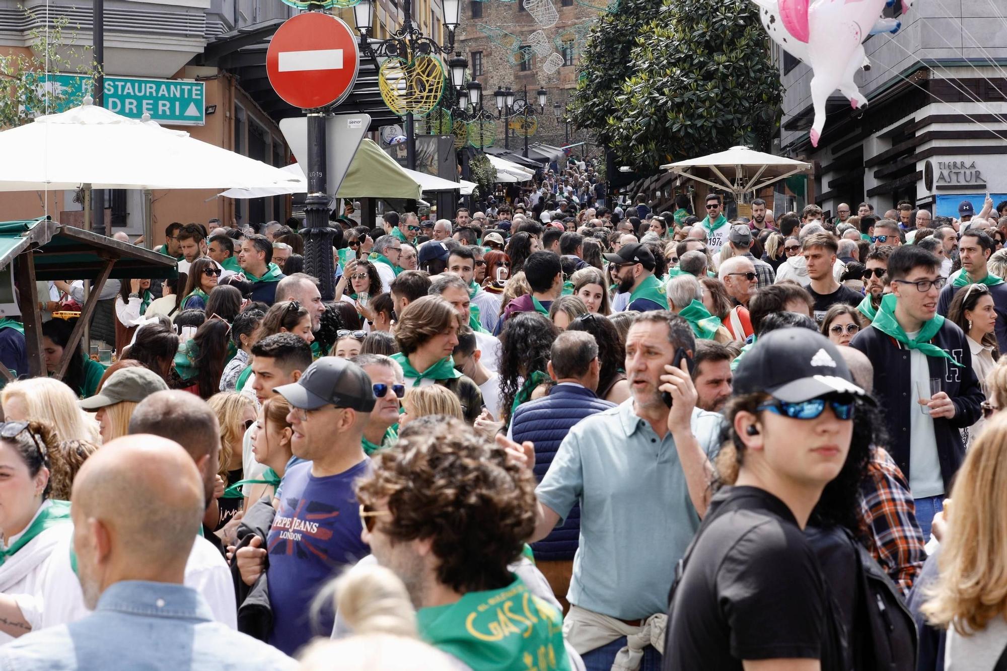 La gran fiesta de la sidra en Oviedo
