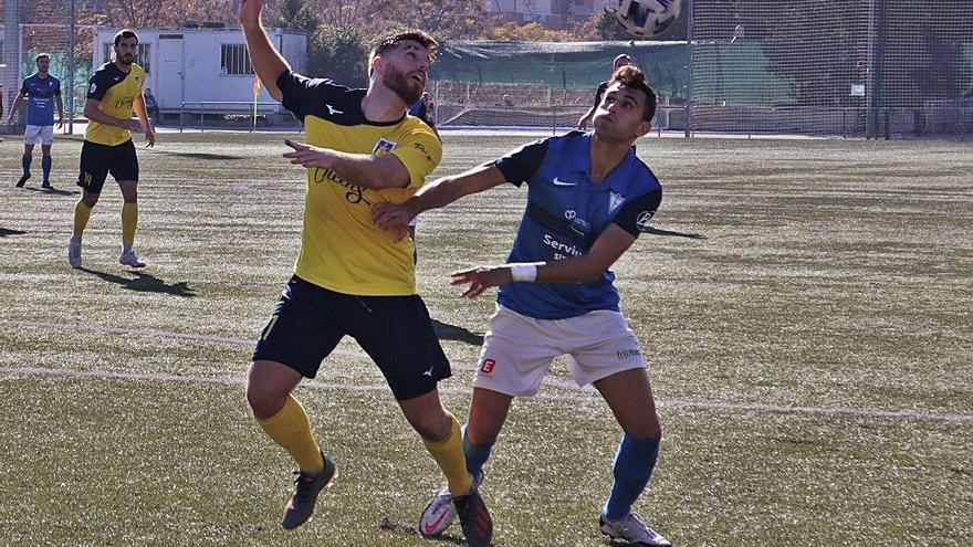 L&#039;Igualada va tenir-ho tot en contra al camp dels Canyars de Castelldefels