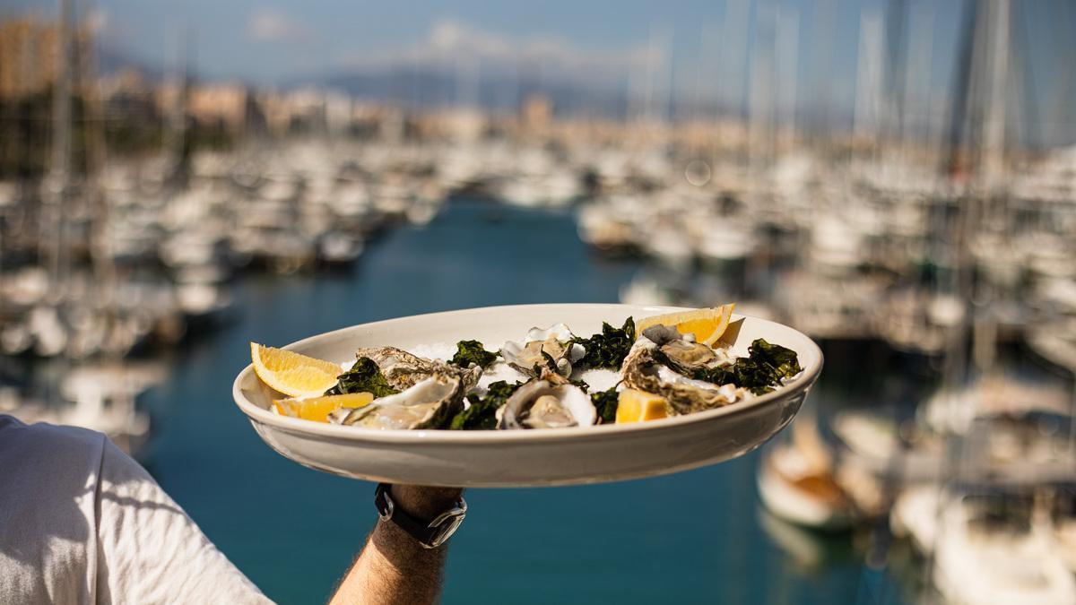 Uno de los platos de Azotea Club de Mar