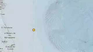 Otro pequeño terremoto frente a la costa de Sueca