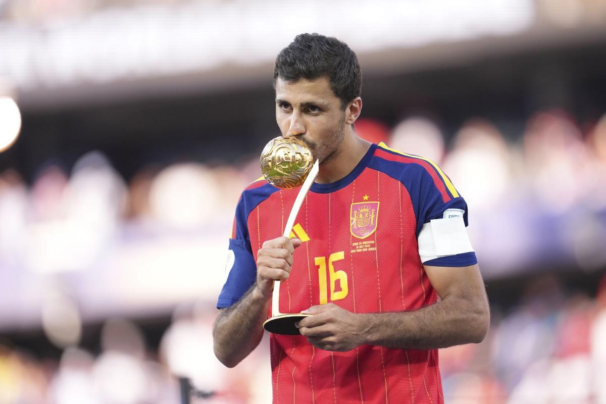 Rodri, MVP del Mundial
