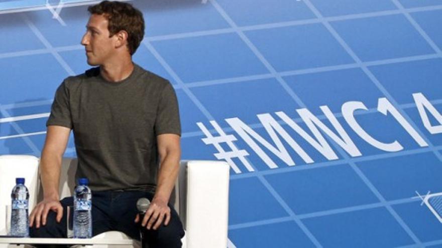 Zuckerberg en el World Mobile Congress