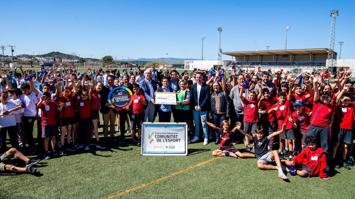 Llíria acogió el acto central del Dia de L'Esport