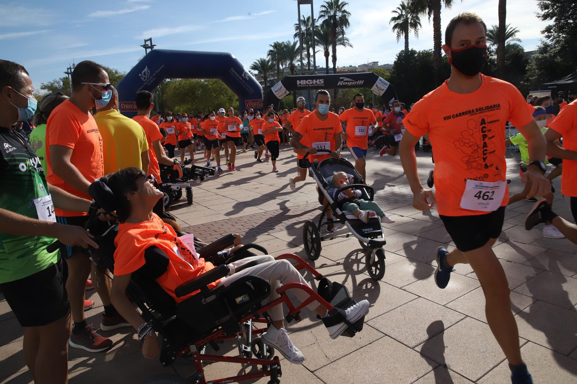 Las imágenes de la carrera solidaria de Acpacys