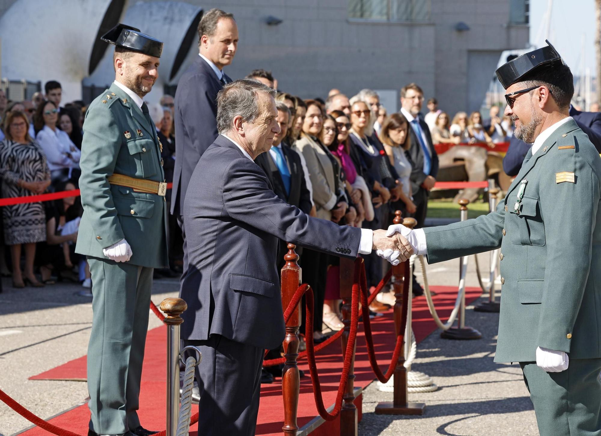 La Guardia Civil celebra en Vigo el día de su patrona, la Virgen del Pilar