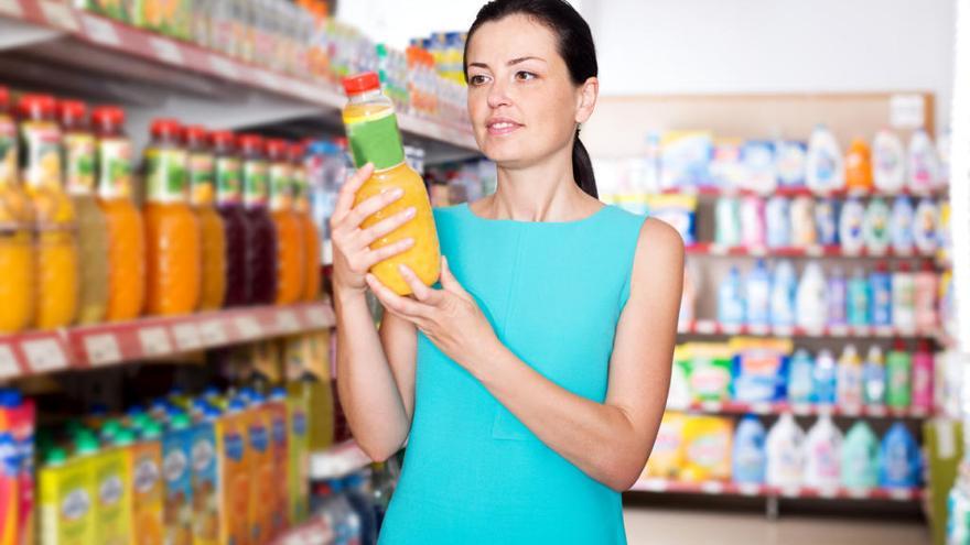 La mayoría de zumos de los supermercados son néctares.