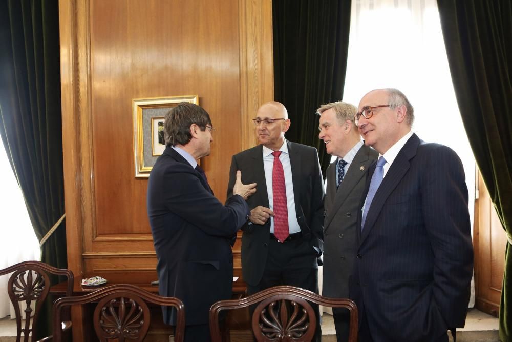 Reunión del jurado del premio "Princesa de Asturias" de Comunicación y Humanidades