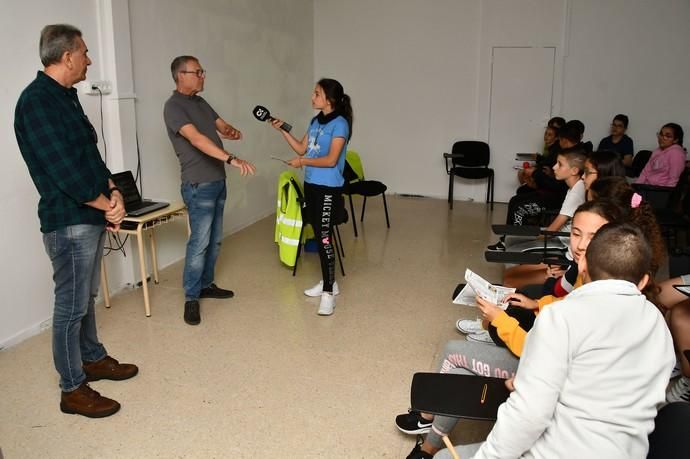 05/02/2020 CARRIZAL. INGENIO. Charla de estibadores en el CEIP Claudio de la Torre en Carrizal.   Fotógrafa: YAIZA SOCORRO.  | 05/02/2020 | Fotógrafo: Yaiza Socorro