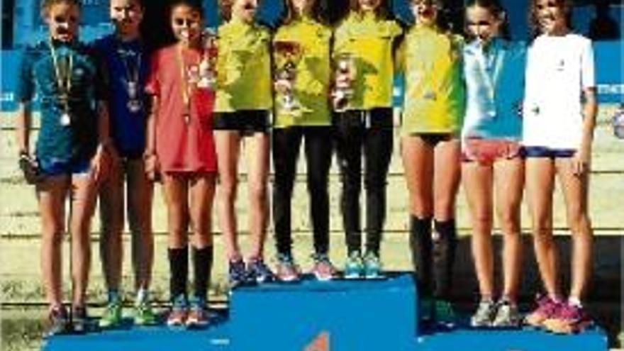 El CAI va obtenir les quatre primeres places en categoria infantil femení