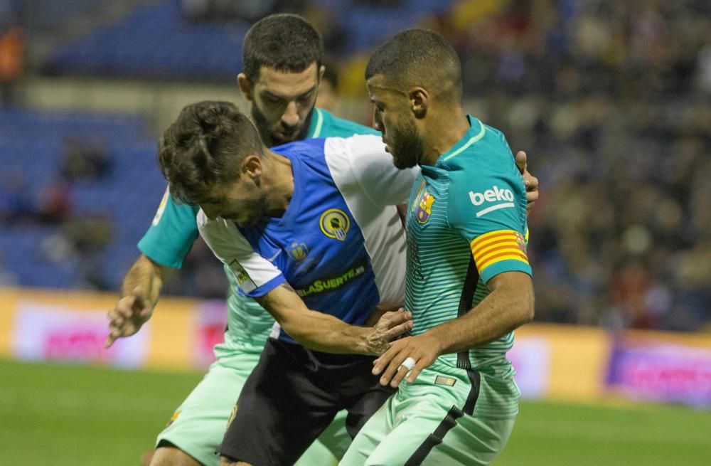 El Hércules llega vivo al Camp Nou