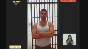 Imatges de la detenció de l’opositor Leopoldo López.