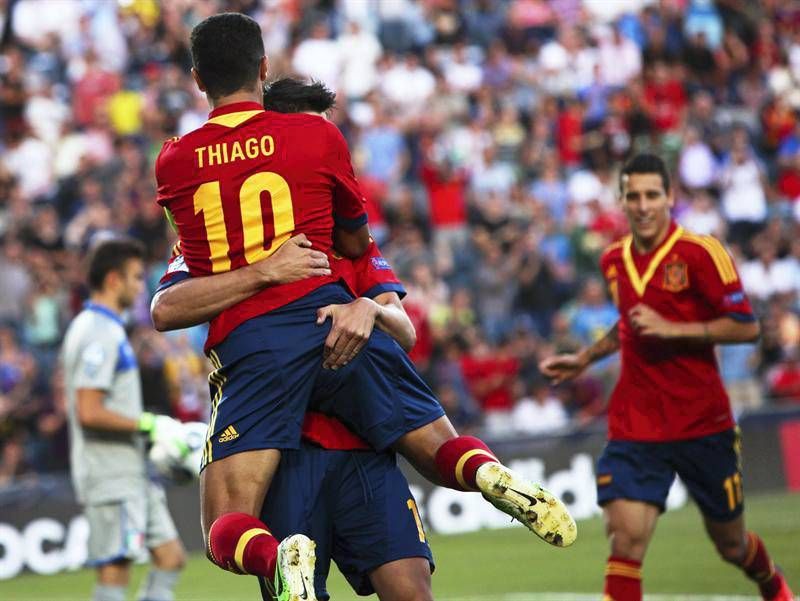 Fotogalería: España - Italia (Final Sub 21)