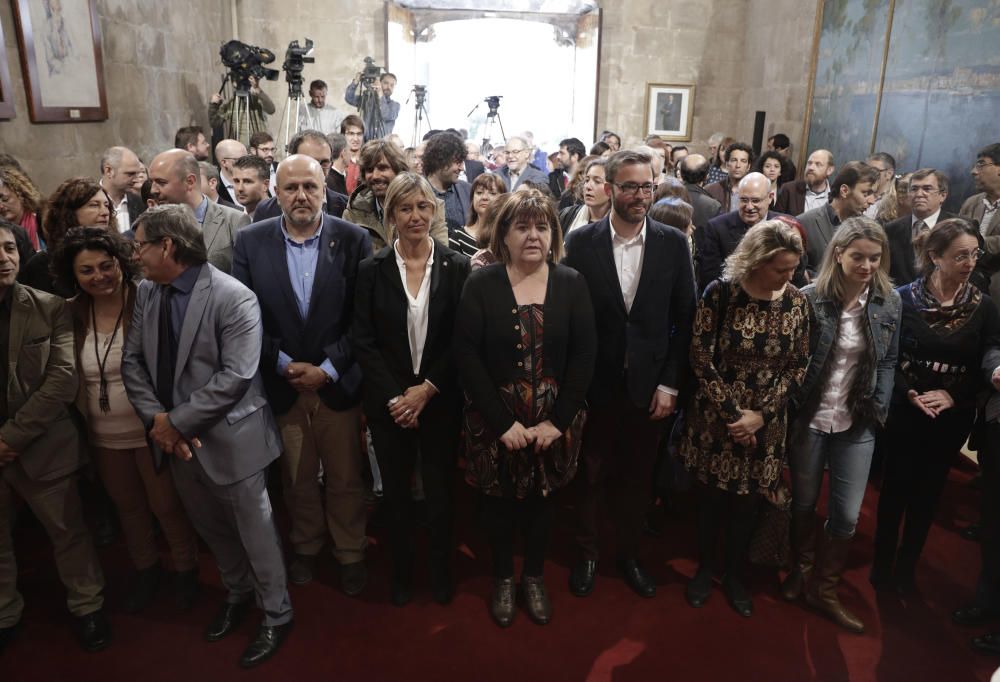 Los nuevos consellers toman posesión de un "Govern más fuerte políticamente"