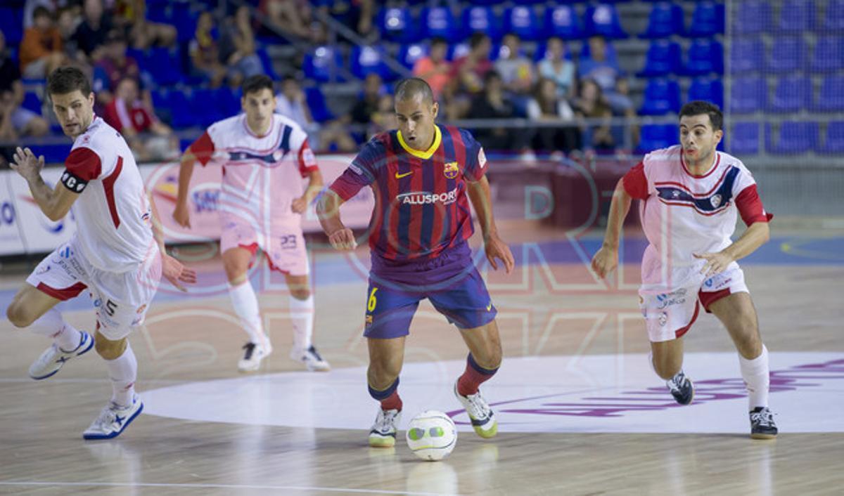 Barça,2 - Santiago Futsal,2