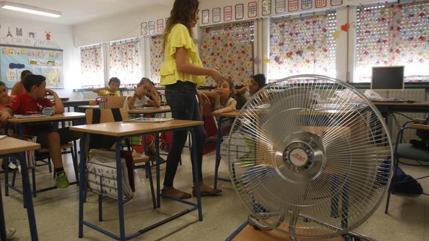 Educación rechaza reducir las clases en Extremadura por el calor porque es «excepcional»