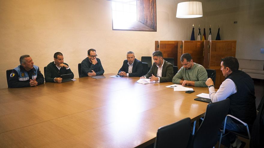 Redes y barreras como posibles soluciones a los desprendimientos en Bajamar, en La Laguna