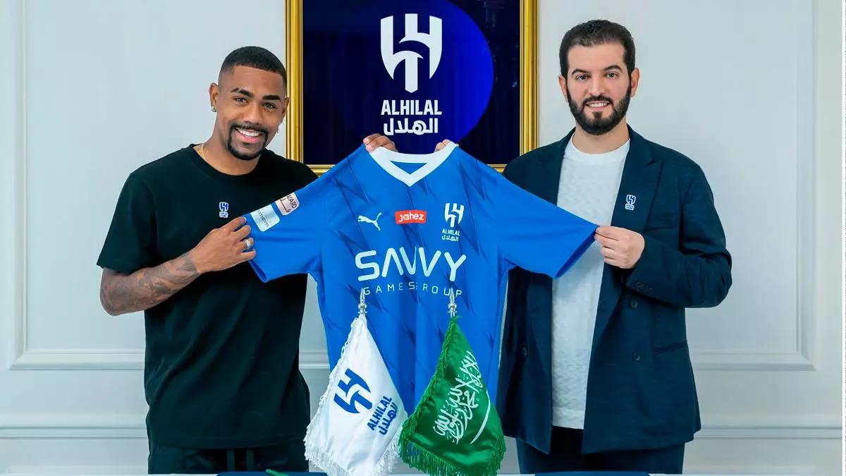 Malcom, el jugador "sin cerebro" que brilla en el Al Hilal