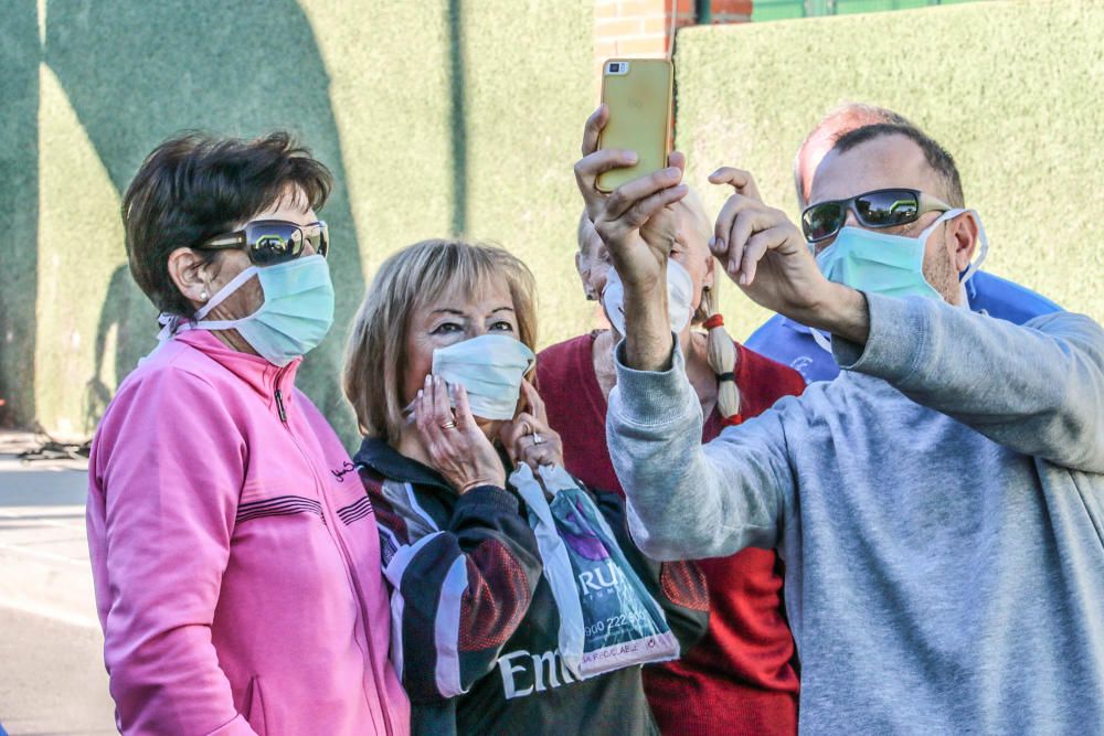 Carrera "OriMuela" y protesta de vecinos de Montep