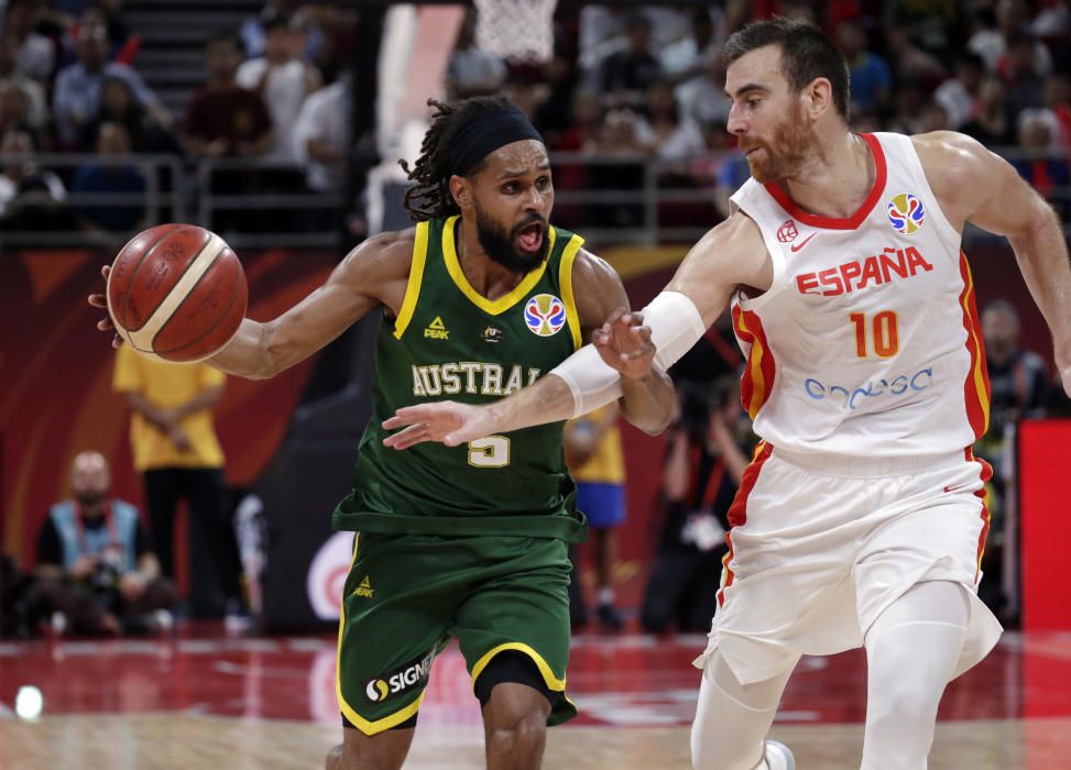 Mundial de baloncesto: España-Australia