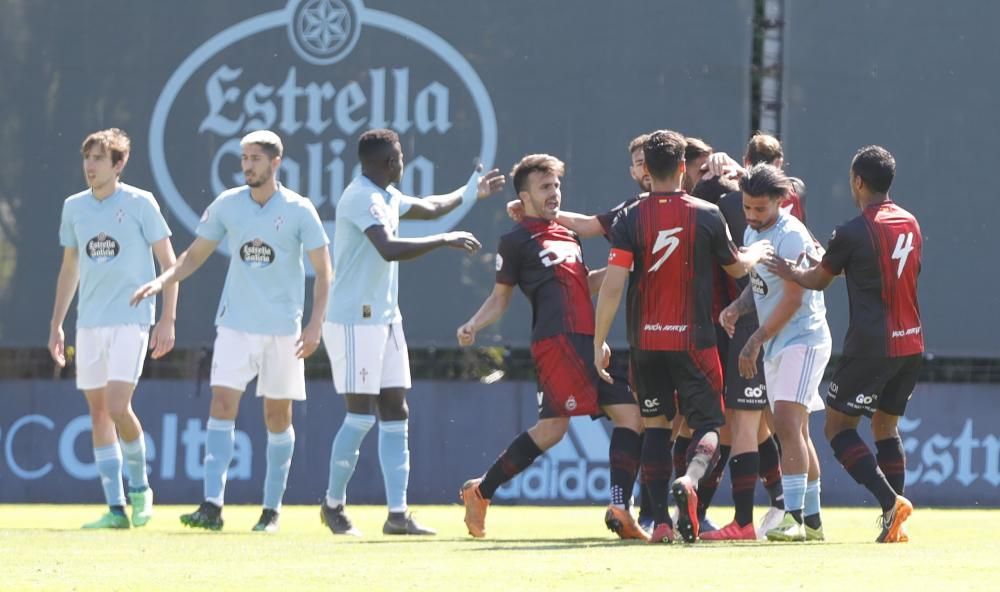 El filial celeste se puso con 2 goles en contra a los 15 min. en Barreiro, pero acabaría remontando con contundencia – A los 20, el marcador era de 2-2.