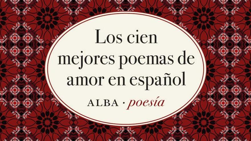 Portada de &#039;Los cien mejores poemas de amor&#039;.