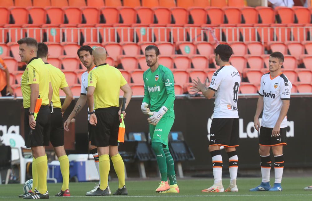 Las imágenes del Valencia CF - Valladolid